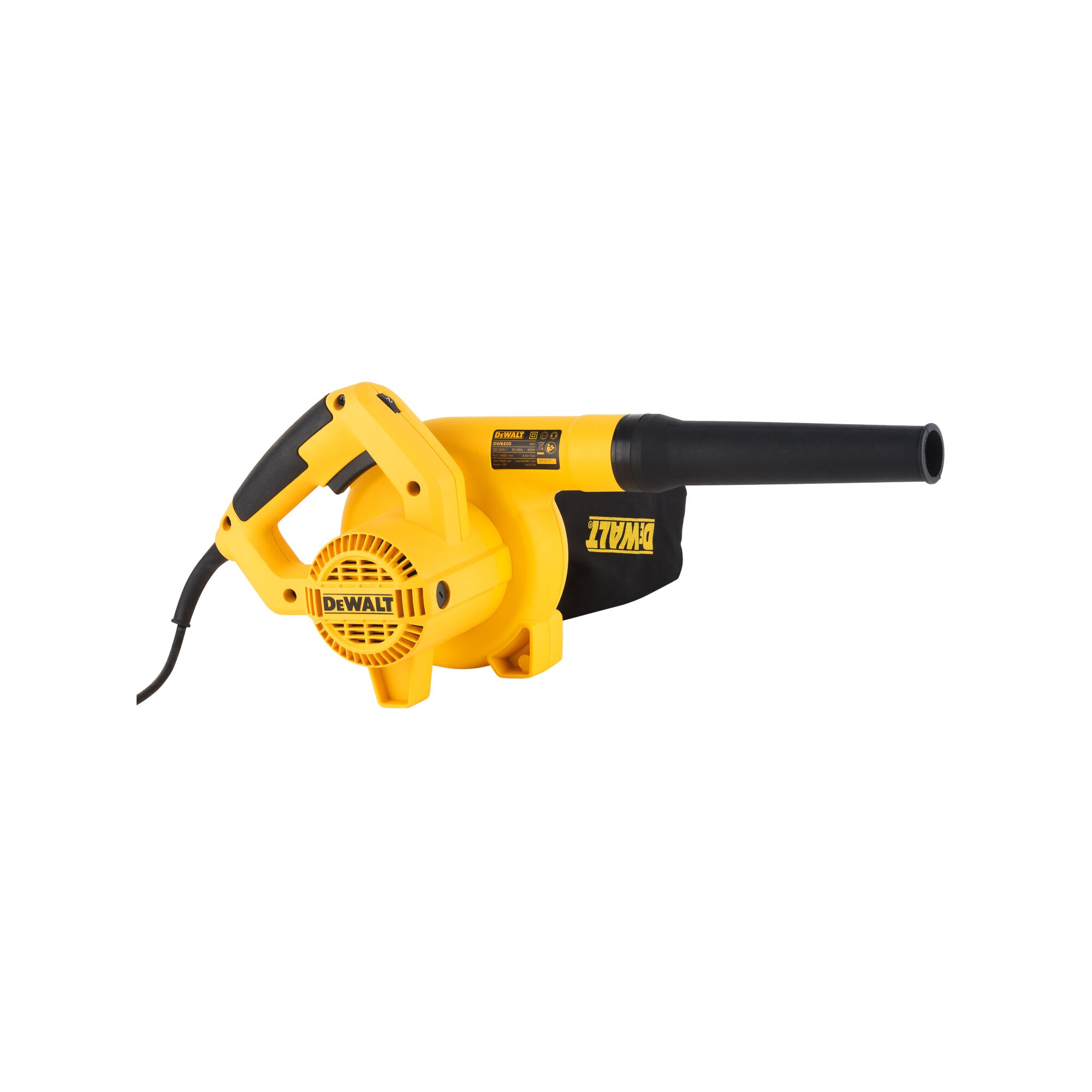 Soplador Aspirador 800W DEWALT